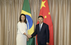 生态环境部部长黄润秋会见联合国气候变化贝伦大会执行主任安娜·托尼
